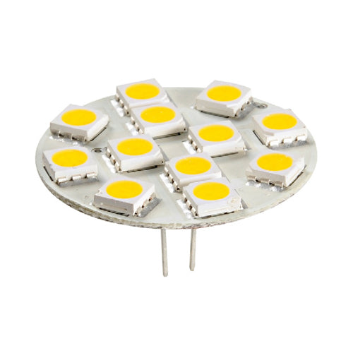Lampadina 12 LED G4, 30 mm attacco posteriore