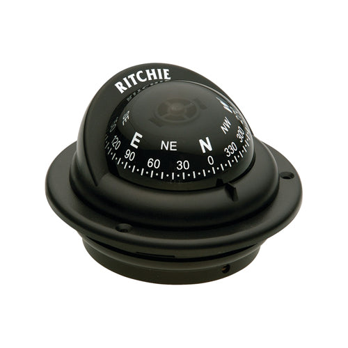 Bussola per barca Ritchie Trek ad incasso con Compensatore e luce 2"1/4