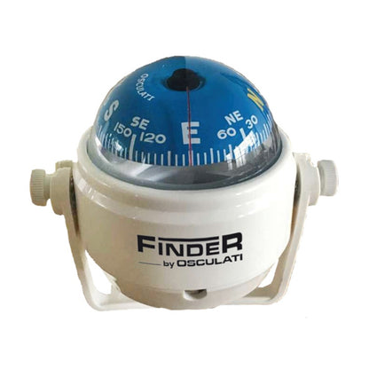 Bussola con staffa Finder Vari Colori in ABS alta velocità inclinazione max 15°