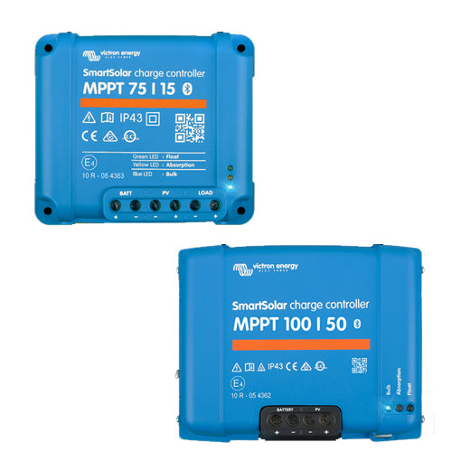 Regolatore di carica barca camper Victron Smartsolar MPPT 100V 15 amp 12/24 v